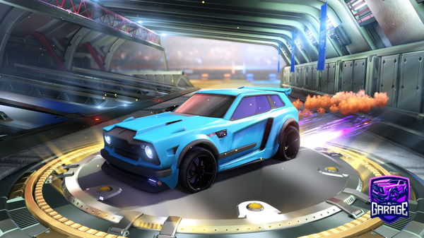 A Rocket League car design from jrjrnem