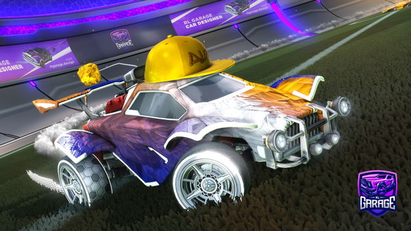 A Rocket League car design from berkandbey