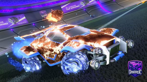 A Rocket League car design from DoggosGG