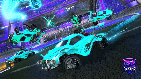 A Rocket League car design from PIUIRFIE