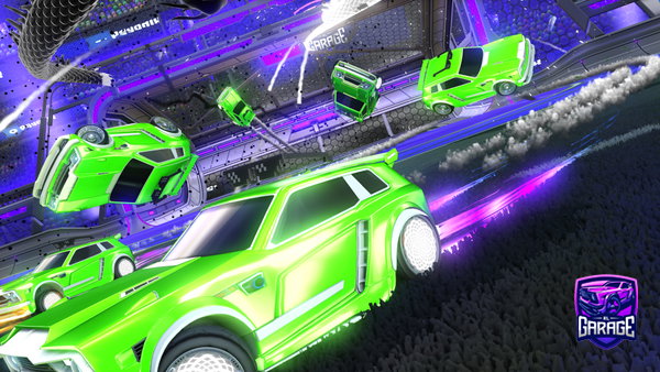 A Rocket League car design from El_woomy