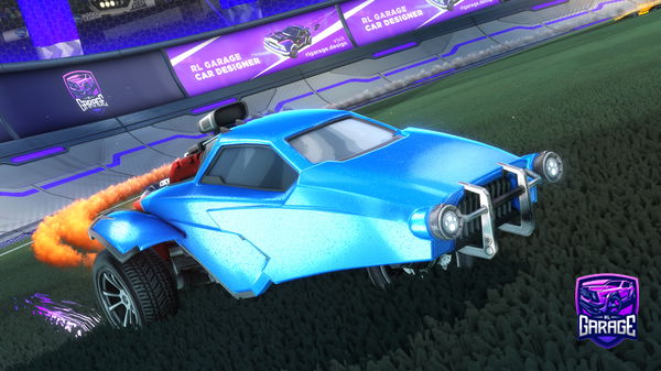 A Rocket League car design from KrsnElite