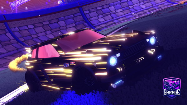 A Rocket League car design from crusty_crabs333