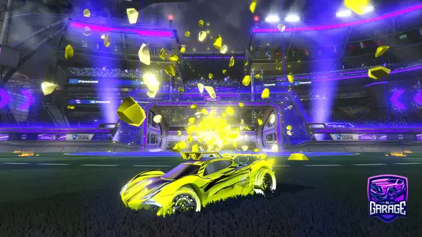 A Rocket League car design from hamzap