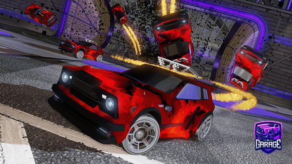 A Rocket League car design from Montyman2012