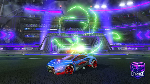 A Rocket League car design from Lutoxy