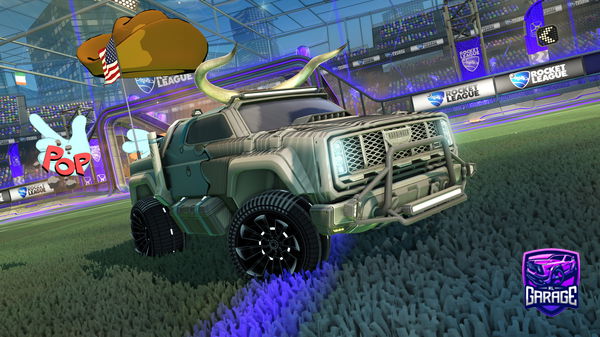 A Rocket League car design from Grayden