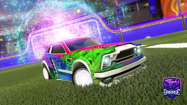 A Rocket League car design from Mati1425