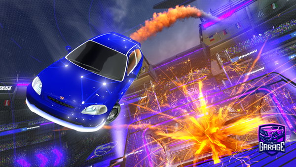 A Rocket League car design from edgarar123