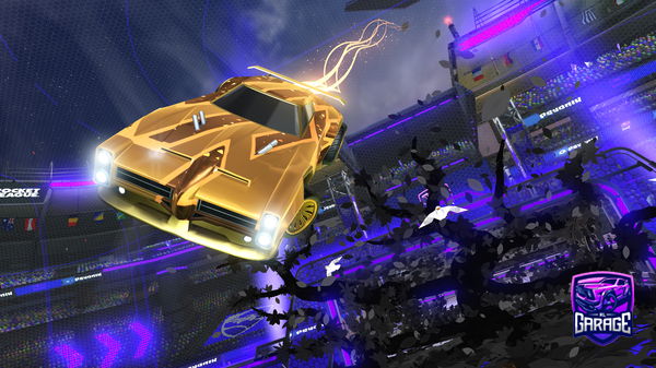 A Rocket League car design from Grxzzyttv