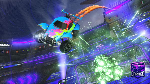 A Rocket League car design from XeNtOX_1503