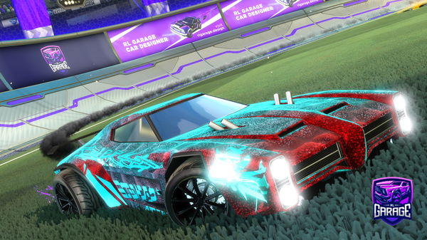 A Rocket League car design from Gunthor