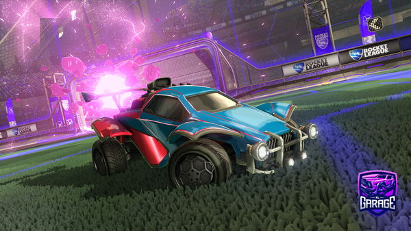 A Rocket League car design from TSW7F