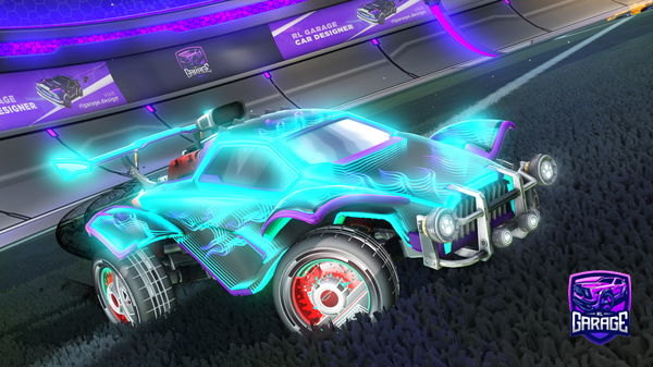 A Rocket League car design from cocoas_beans