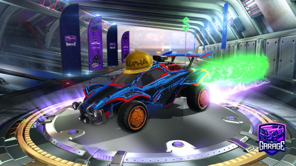 A Rocket League car design from Bodyman