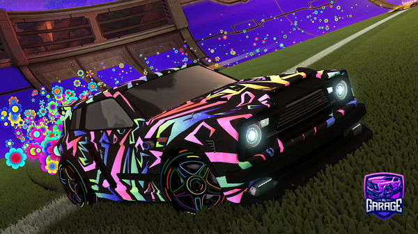 A Rocket League car design from rainilex