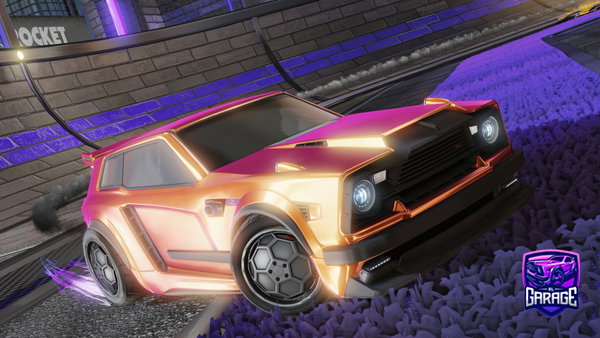 A Rocket League car design from FelT54