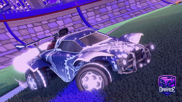 A Rocket League car design from DrippyCat_Rl