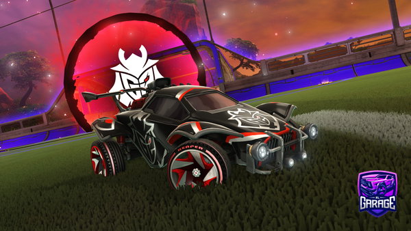A Rocket League car design from ZODIAKX