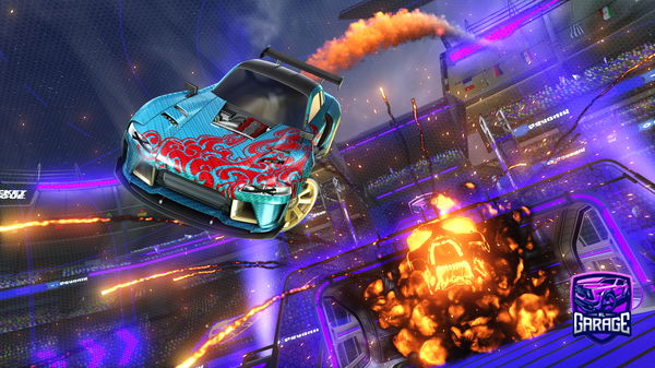 A Rocket League car design from Yisus_rl