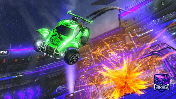 A Rocket League car design from Ags_Aspect