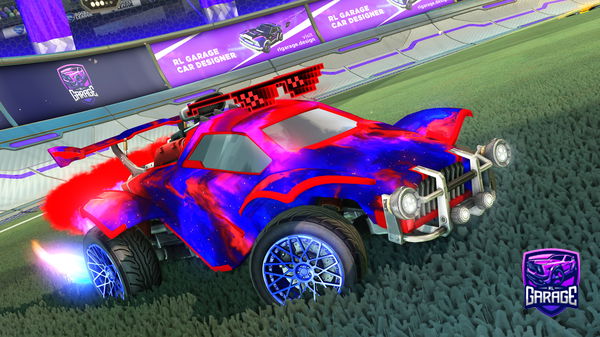 A Rocket League car design from gustlmayer