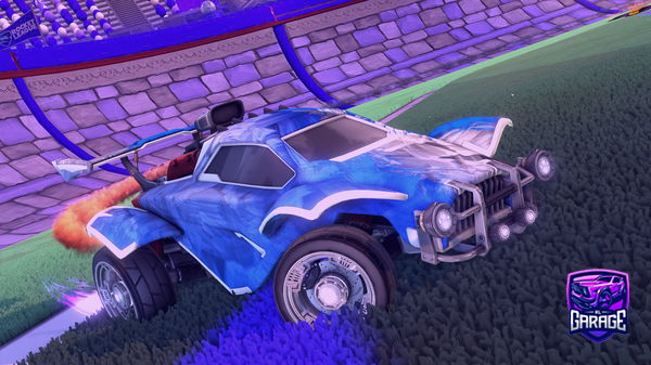A Rocket League car design from frugelson