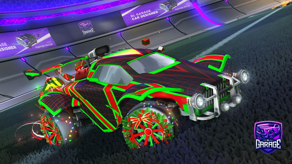 A Rocket League car design from TTV_someone_scores_goals