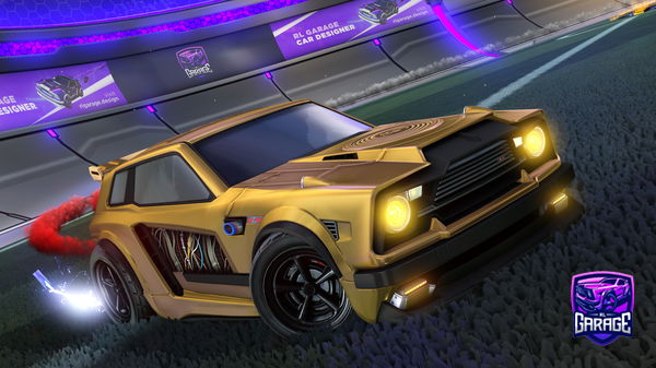 A Rocket League car design from xTIMAOguarana