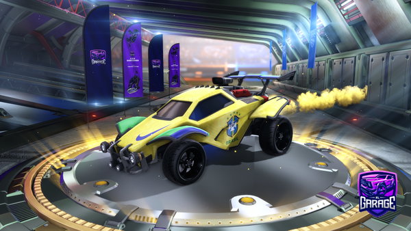 A Rocket League car design from baselodo