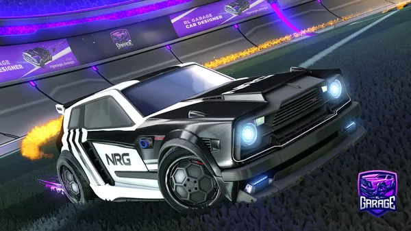 A Rocket League car design from teamvitality