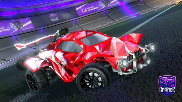 A Rocket League car design from Payton_rl