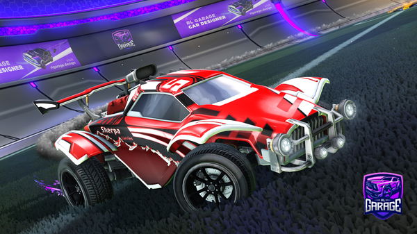 A Rocket League car design from ViperBoi346