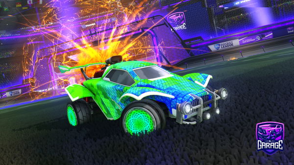 A Rocket League car design from TheCrew2223