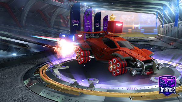 A Rocket League car design from flare657