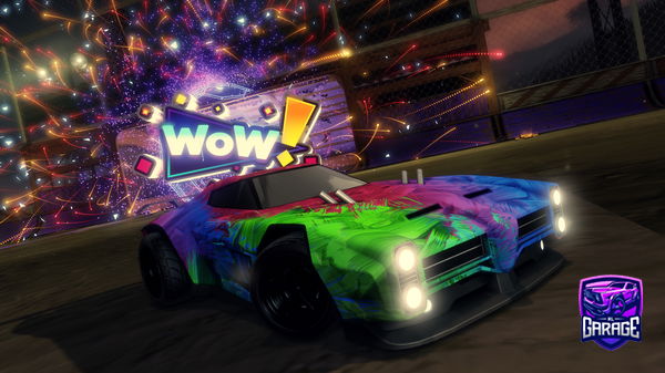 A Rocket League car design from Axelschweiss83