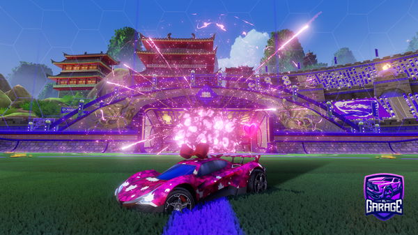 A Rocket League car design from Rbeas09