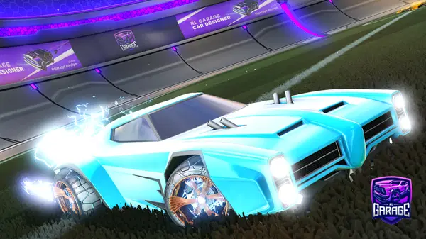 A Rocket League car design from ZAPro77