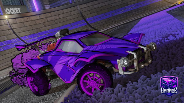 A Rocket League car design from Nitrox17