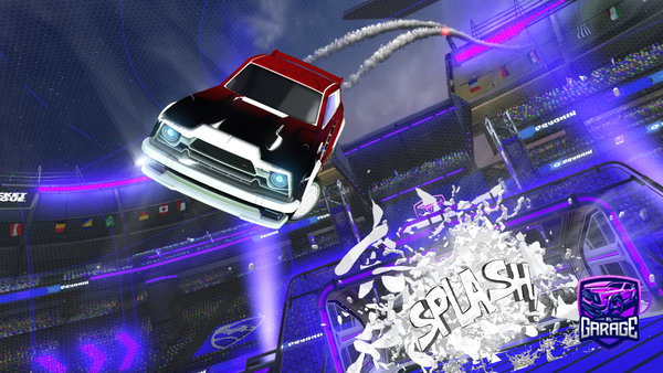 A Rocket League car design from Zaid_9X
