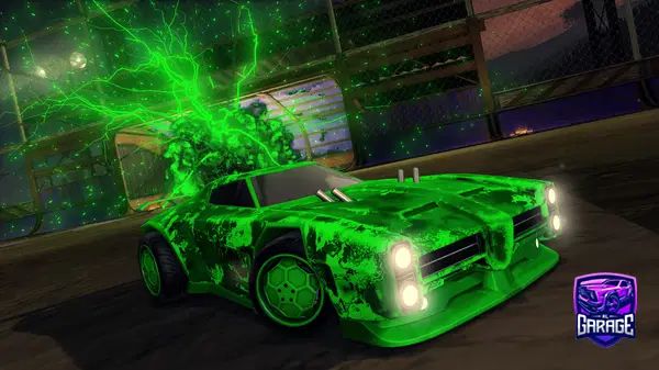 A Rocket League car design from Kaktus189