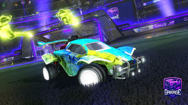 A Rocket League car design from Josefzane