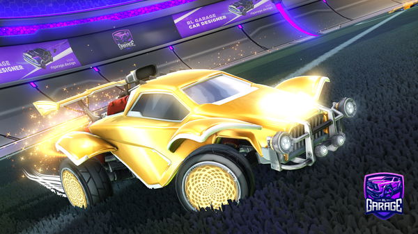 A Rocket League car design from LouinaldoCR7