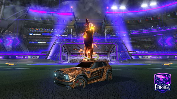A Rocket League car design from Linehaltt