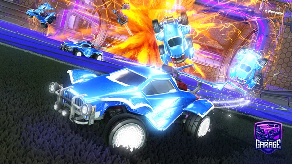 A Rocket League car design from versaceking682