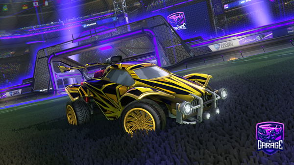 A Rocket League car design from Tbinvxder