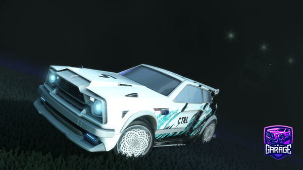 A Rocket League car design from Akasa