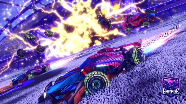 A Rocket League car design from Mustang_1500