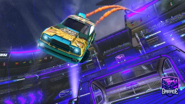 A Rocket League car design from Apexdodo