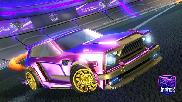 A Rocket League car design from RianDalen